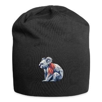 Geometric Art Koala Koalas - Jersey Beanie - black - Front