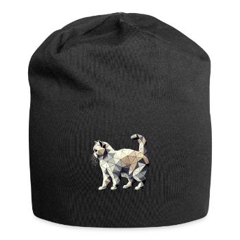 Geometric Art LaPerm LaPerms - Jersey Beanie - black - Front