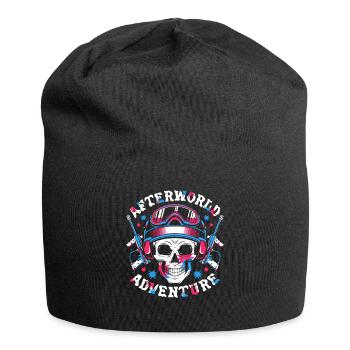 Paintball Schädel Afterworld Adventure - Jersey-Beanie - Schwarz - Vorne