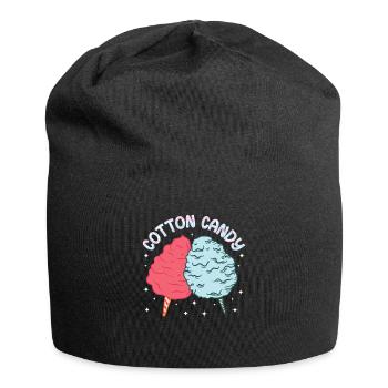 Cotton Candy Funny Cotton Candy Gift - Jersey Beanie - black - Front