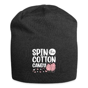 Cotton Candy Funfair Gift Kids Sugar - Jersey Beanie - charcoal grey - Front