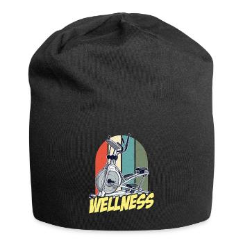Health Coach Wellness Retro Workout Health Coaches - Jersey-Beanie - Schwarz - Vorne