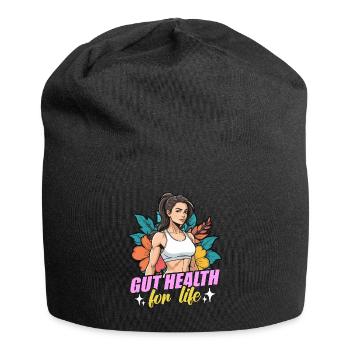 Health Coach Gut Health For Life Personal Trainer - Jersey Beanie - black - Front
