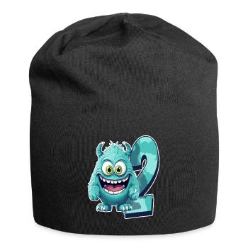 Monster design for children – two years - Jersey Beanie - black - Front