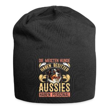 AUSSIES HAVE STAFF MOST DOGS HAVE - Jersey Beanie - black - Front