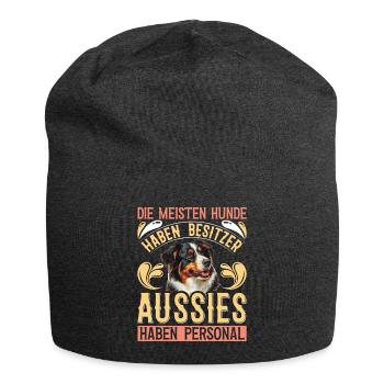 AUSSIES HABEN PERSONAL DIE MEISTEN HUNDE HABEN - Jersey-Beanie - Anthrazit - Vorne