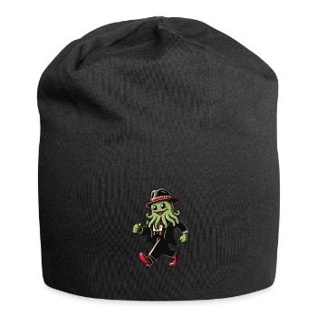 Drôle Cthulhu Politicien Dystopique Kraken - Bonnet en jersey - noir - Devant