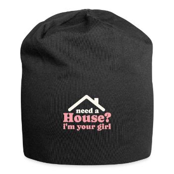 Real Estate Agent Real Estate Agent Gift - Jersey Beanie - black - Front