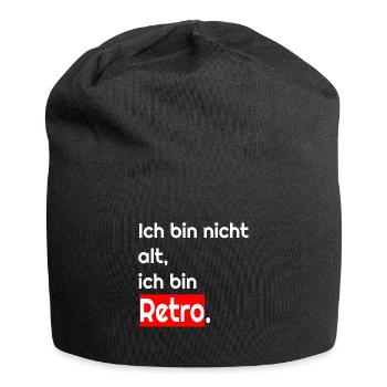 I'm Not Old Retro T-Shirt - Jersey Beanie - black - Front