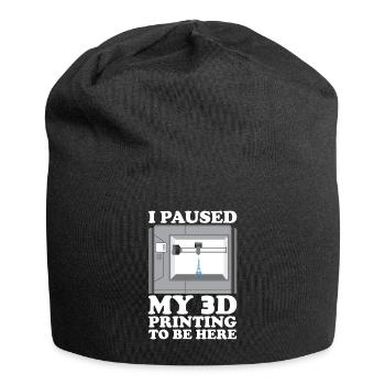 Filament d’imprimante 3D Impression 3D Impression 3D Imprimante 3D - Bonnet en jersey - noir - Devant