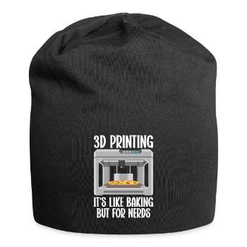 Filament d’imprimante 3D Impression 3D Impression 3D Imprimante 3D - Bonnet en jersey - noir - Devant