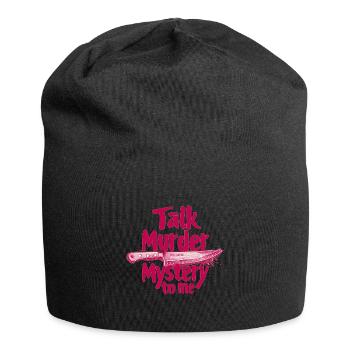 Murder Mystery Dinner plays the victim - Jersey Beanie - black - Front