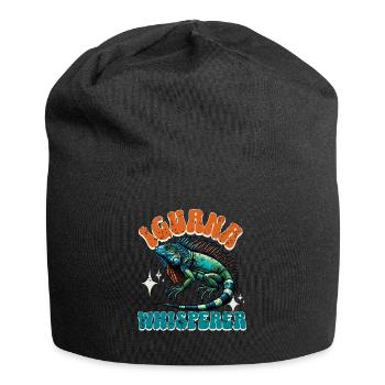 Iguane - Bonnet en jersey - noir - Devant