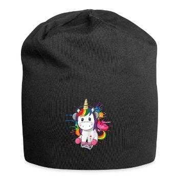 Play Controller Gaming Unicorn Controller - Jersey Beanie - black - Front