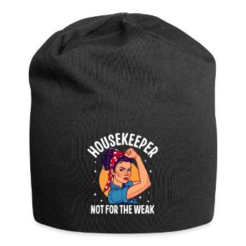 Housekeeper Not For The Weak - Jersey Beanie - black - Front