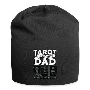 Tarot Lecteur Papa L’Idole Le Mythe Tarot Psychique - Bonnet en jersey - noir - Devant
