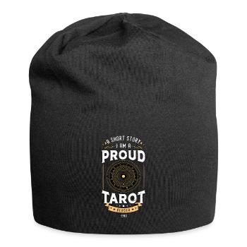Tarot Reader A Short Story I Am A Fortune Telling - Jersey Beanie - black - Front