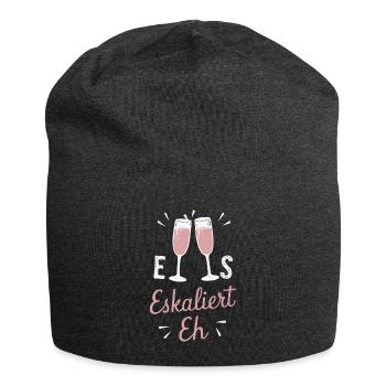 De toute façon, la situation s’intensifie ! – Coupe à Happy - Bonnet en jersey - charbon - Devant