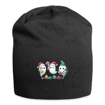 Fantômes pour les fantômes de Noël - Bonnet en jersey - noir - Devant
