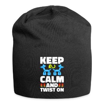 Ballon Twister Ballon Artiste Ballon Animaux - Bonnet en jersey - noir - Devant