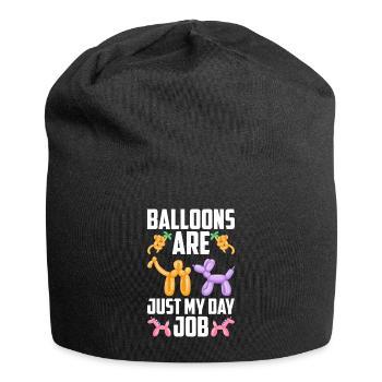 Ballon Twister Ballon Artiste Ballon Animaux - Bonnet en jersey - noir - Devant
