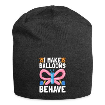Ballon Twister Ballon Artiste Ballon Animaux - Bonnet en jersey - charbon - Devant