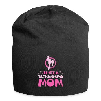 Taekwondo Mutter Juste une maman taekwondo - Bonnet en jersey - noir - Devant
