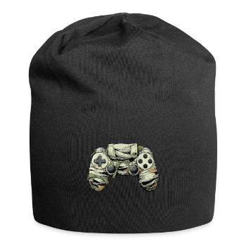 Halloween Zombie Game Controllers Mummy - Jersey-Beanie - Schwarz - Vorne