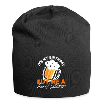 It's My Birthday Buy Me A Hard Seitzer Pub Crawl - Jersey-Beanie - Schwarz - Vorne