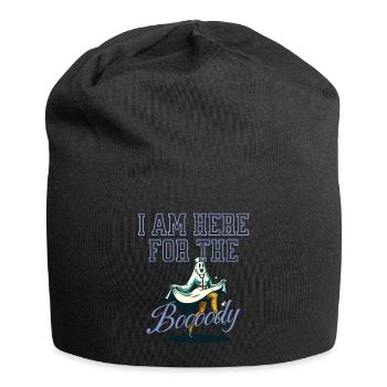 Funny Ghost Saying Halloween Costume - Jersey Beanie - black - Front