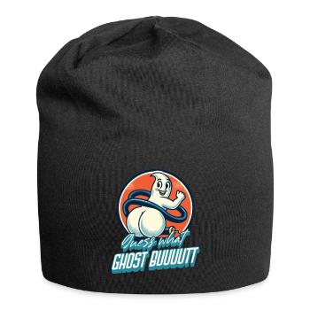 Devinez ce que les fantômes disent drôles de fantômes - Bonnet en jersey - noir - Devant