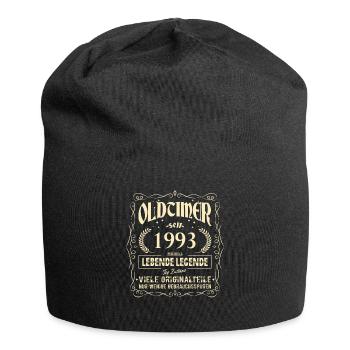 Oldtimer 1993 Geburtstag Lebende Legende Vintage - Jersey-Beanie - Schwarz - Vorne