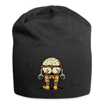 Funny Undead Butt Halloween Costume Decoration - Jersey Beanie - black - Front