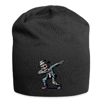 Dabbender Zombie Lustiges Dabbing Design - Jersey-Beanie - Schwarz - Vorne