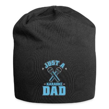Karaoke Just A Karaoke Dad - Jersey Beanie - black - Front