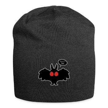 Je crois en toi Drôle Mothman Local Cryptide - Bonnet en jersey - charbon - Devant
