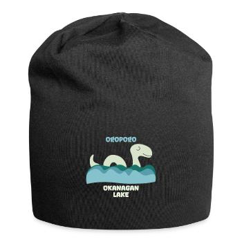 Ogopogo Okanagan Lake Monster Cryptid - Jersey Beanie - black - Front