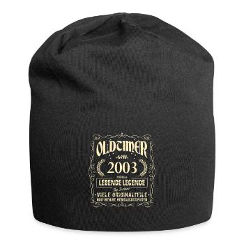 Oldtimer 2003 Geburtstag Lebende Legende Vintage - Jersey-Beanie - Schwarz - Vorne