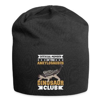 Ankylosaure Dino Ankylosaure Cadeau - Bonnet en jersey - noir - Devant