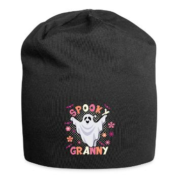 Grossmutter Halloween Spooky Granny - Jersey-Beanie - Schwarz - Vorne