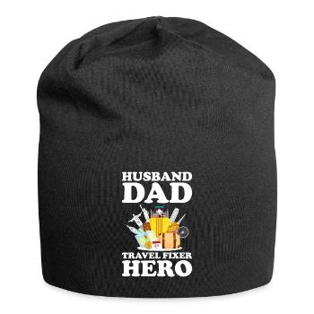 Tourism clerk Travel agency - Jersey Beanie - black - Front