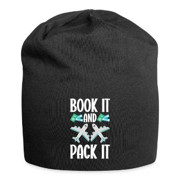 Tourism clerk Travel agency - Jersey Beanie - black - Front