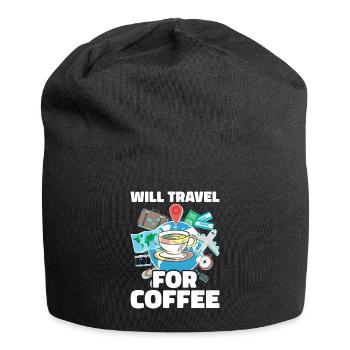 Tourism clerk Travel agency - Jersey Beanie - black - Front