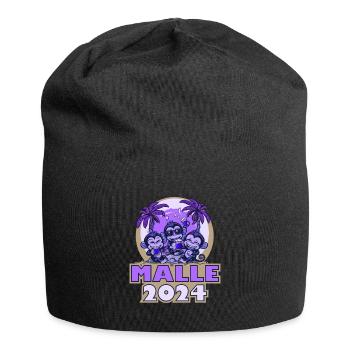 Malle 2024 Mallorca Saying Monkey Beer - Jersey Beanie - black - Front