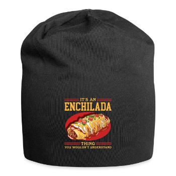 Enchilada Mexican Food Enchiladas Gift - Jersey Beanie - black - Front