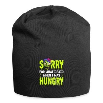 Zombie Zombie-Jäger Zombieapokalypse Geschenk - Jersey-Beanie - Schwarz - Vorne