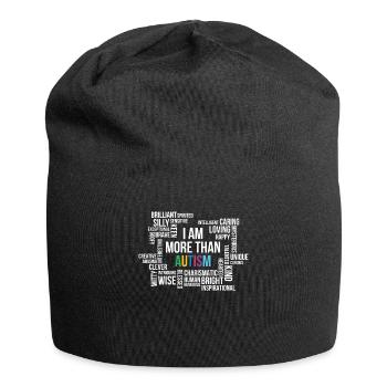 Autismus Awareness Day Autist Geschenk - Jersey-Beanie - Schwarz - Vorne