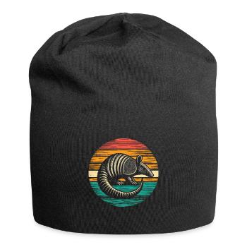 Armadillo Gürteltier - Jersey-Beanie - Schwarz - Vorne