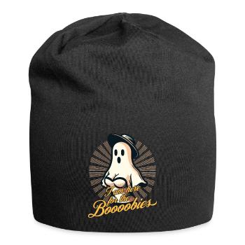 Halloween Costume Funny Ghosts Saying - Jersey Beanie - black - Front