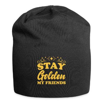 Goldsmith Gold Jewelry Manufacturer Gold Jewelry - Jersey Beanie - black - Front